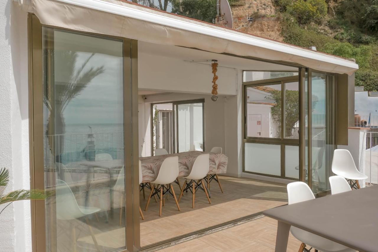 Villa Sa Caleta Lloret de Mar Esterno foto