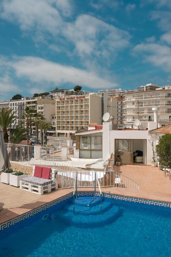 Villa Sa Caleta Lloret de Mar Esterno foto