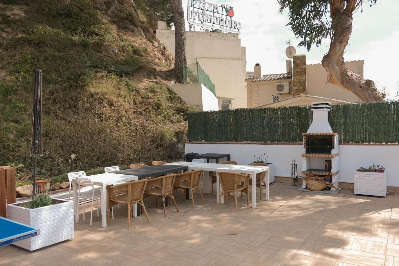 Villa Sa Caleta Lloret de Mar Esterno foto