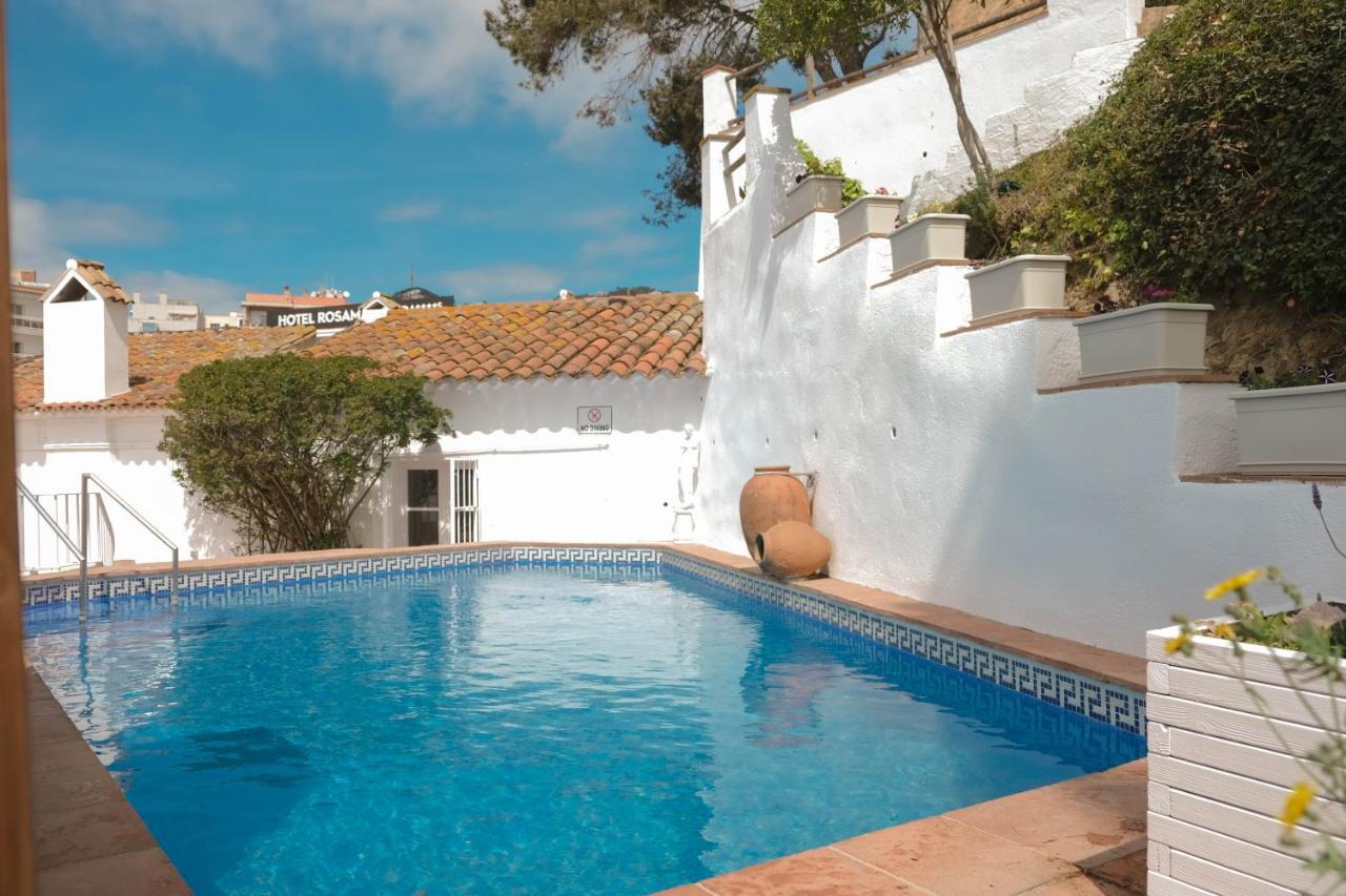 Villa Sa Caleta Lloret de Mar Esterno foto